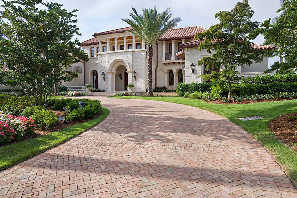 Permeable Paver Driveway in Alafaya, FL